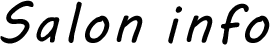 Salon info